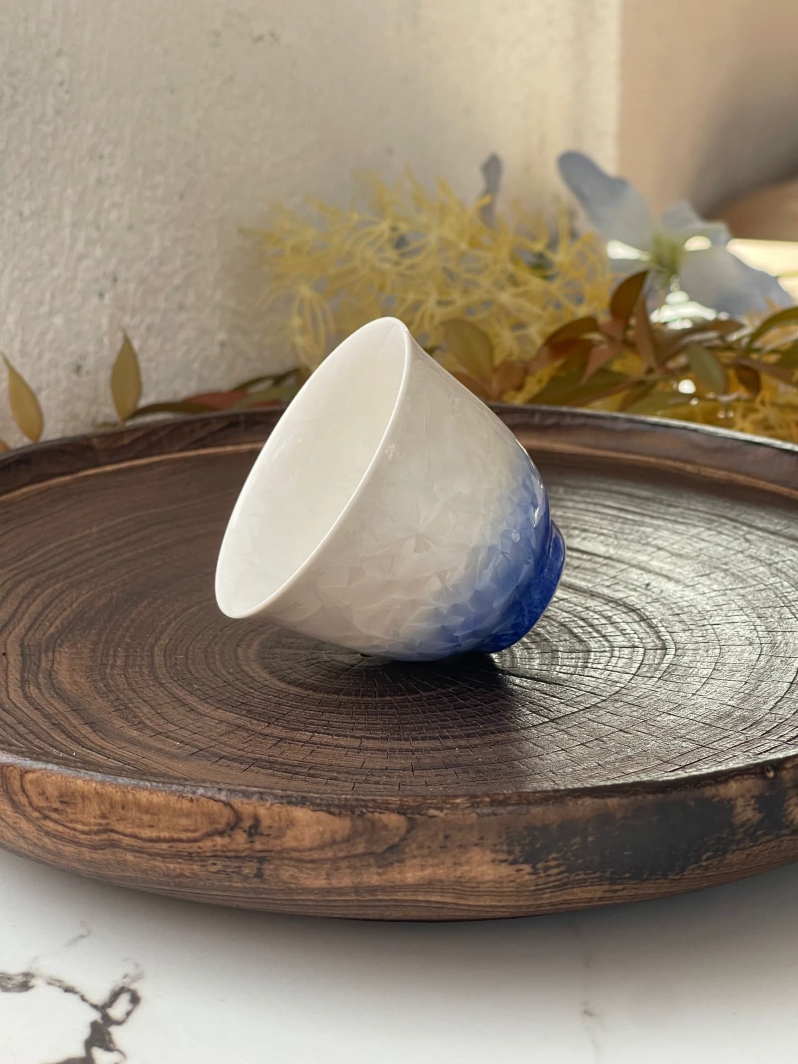 Blue Gradient Gaiwan Tea Set alternate detail 1