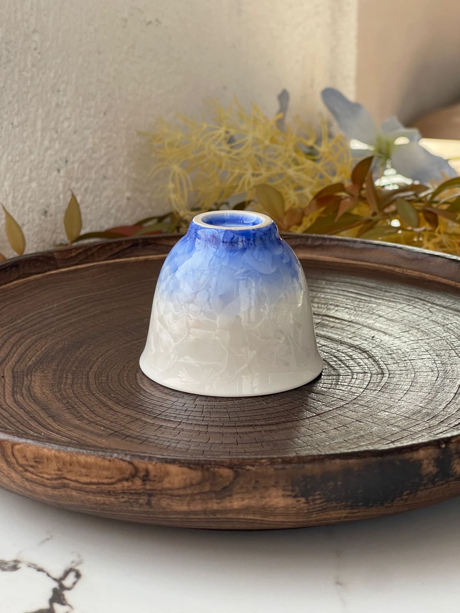 Blue Gradient Gaiwan Tea Set alternate detail 3