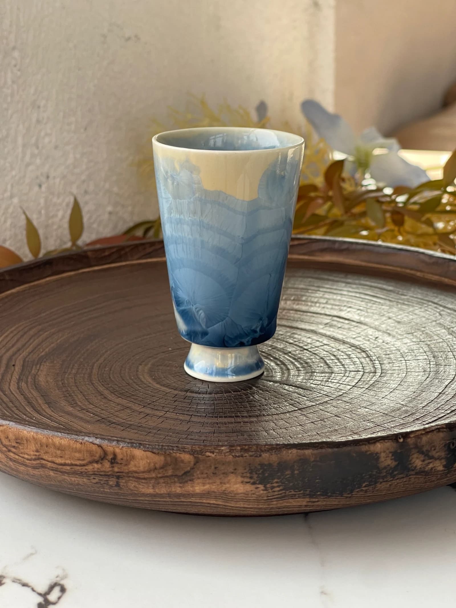 Sapphire Blue Gaiwan Tea Set alternate detail 1